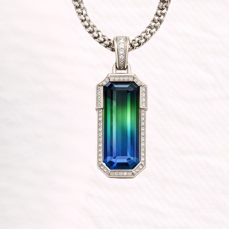 Emerald Cascade Pendant