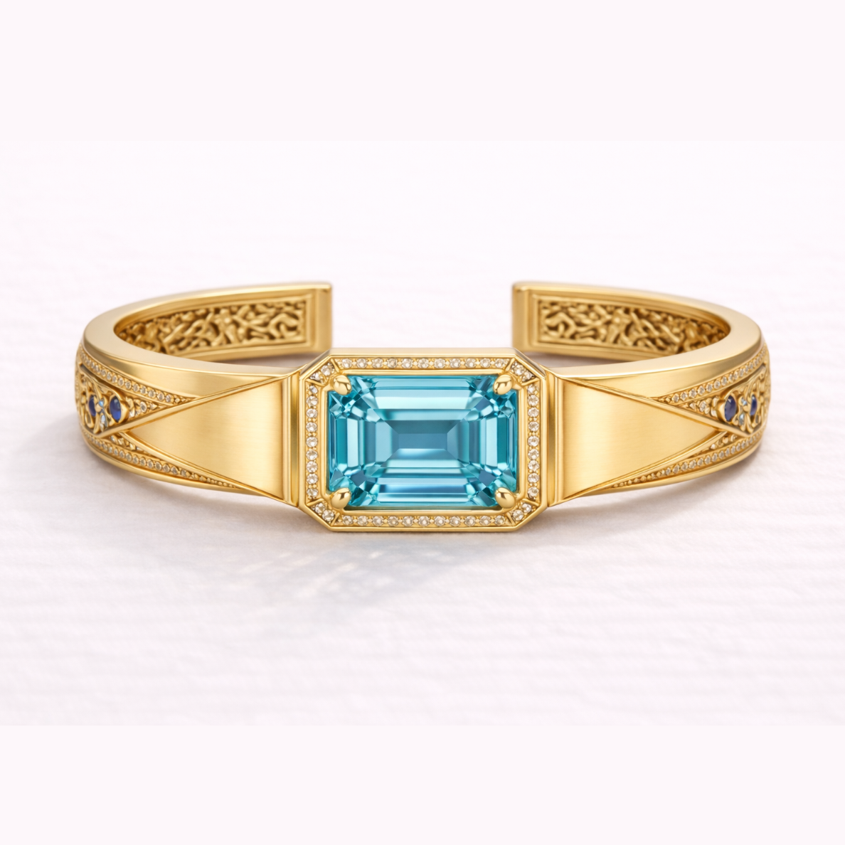 Indicolite Monument Cuff