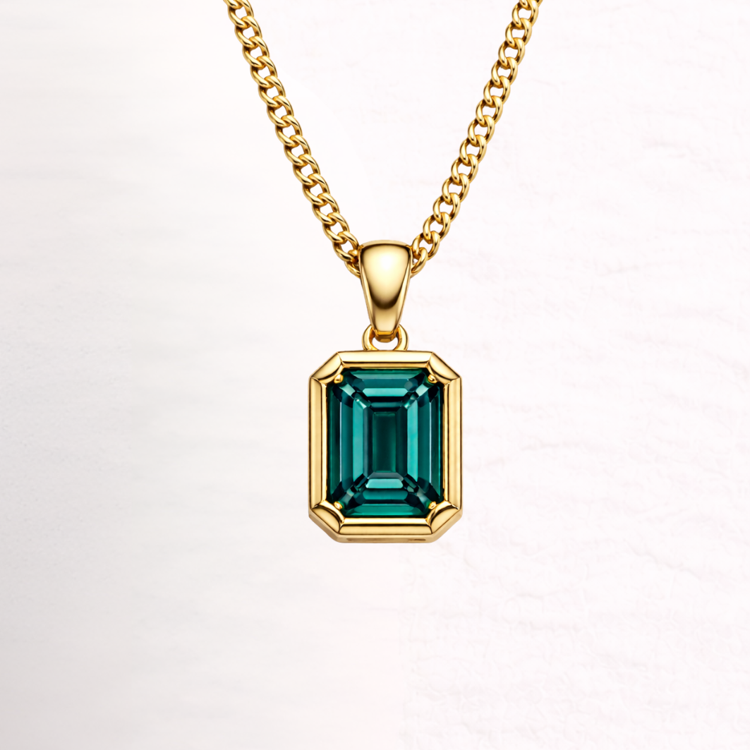 Emerald Radiance Pendant