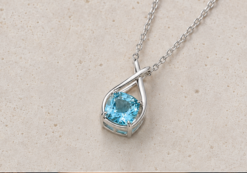 Crownline Aquamarine Intimate pendant hero