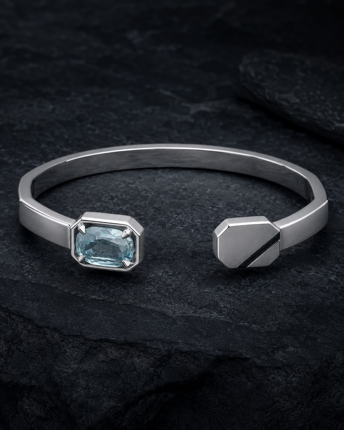 Cipher Cuff 07 aquamarine studio visualization